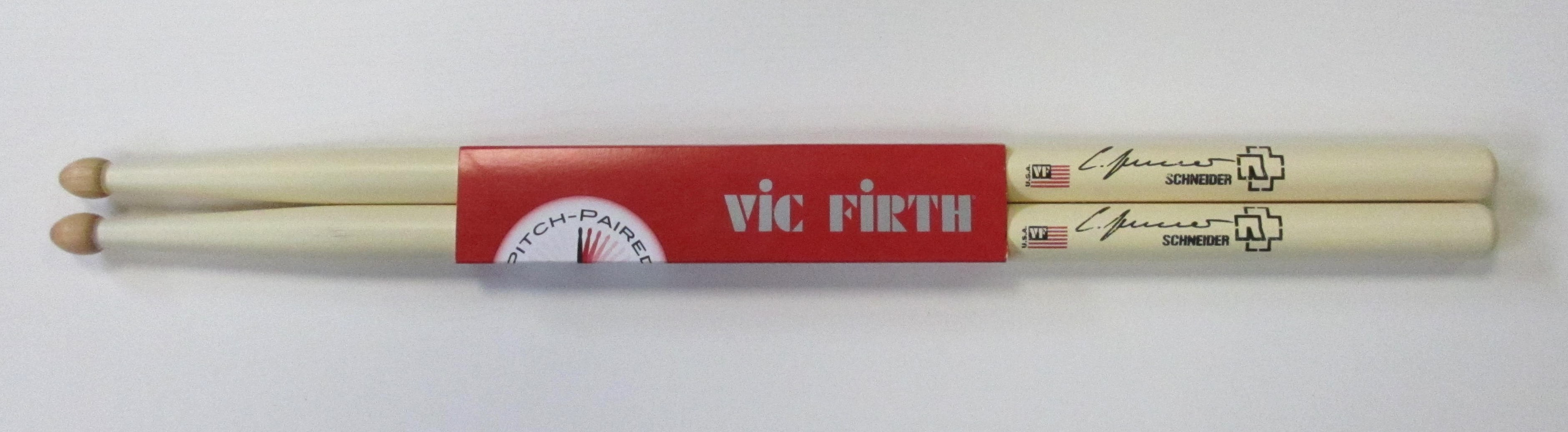 Vic Firth Sticks 2B Christoph Schneider Hickory NOS