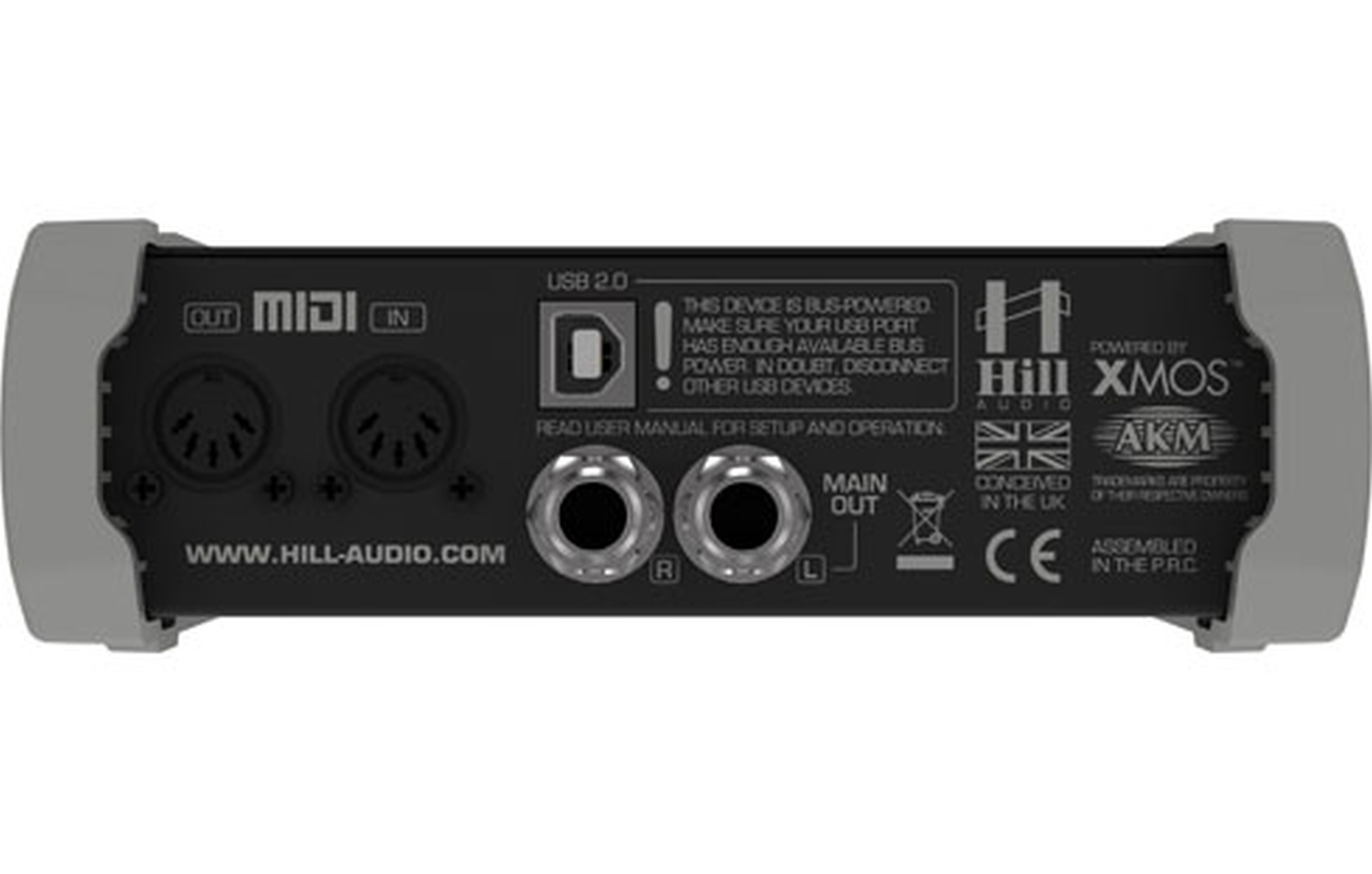 USB Audio/ MIDI Interface Hill Audio UAI-2210*