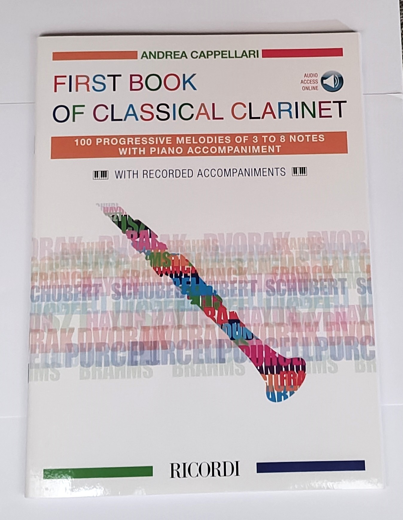 Cappellari, A. First Book of Classical Clarinet+OnlineAudio*
