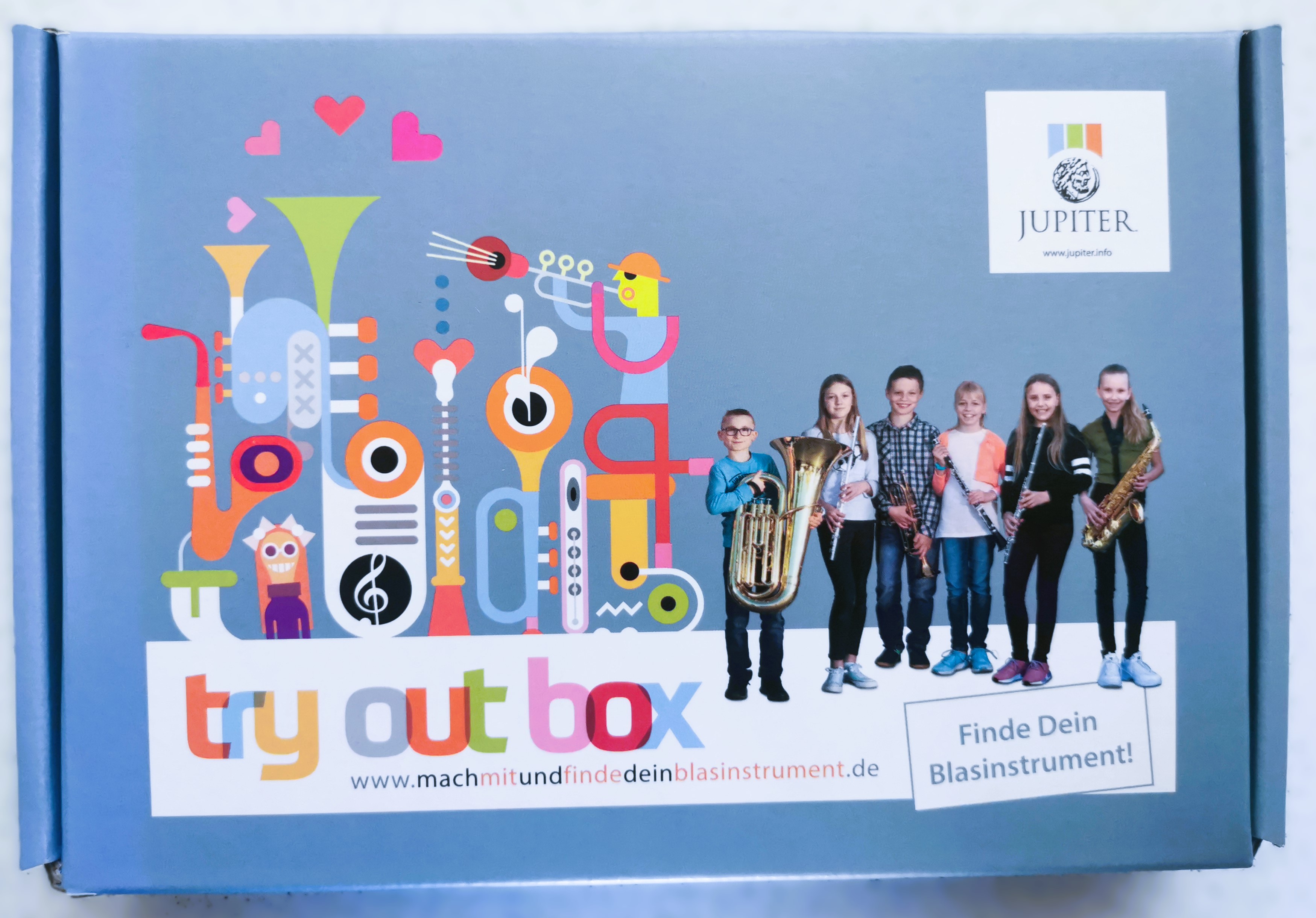 Jupiter "Try out Box" für Nuvo-Instrumente* Jupiter "Try out Box" für Nuvo-Instrumente*