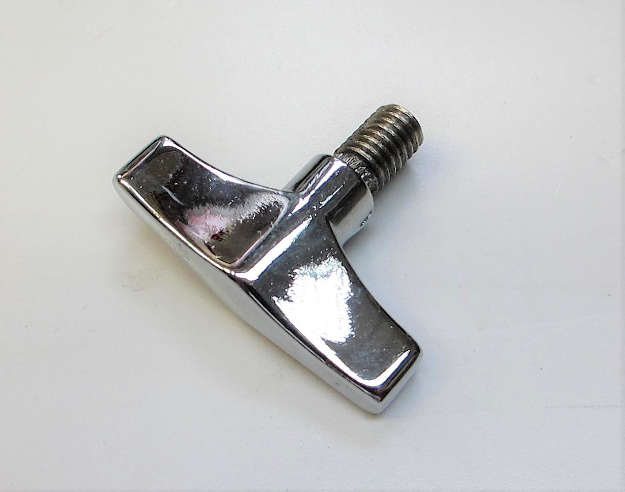 Flügelschraube PEARL chrom ellipse wing bolt f.Drum M8x10mm*