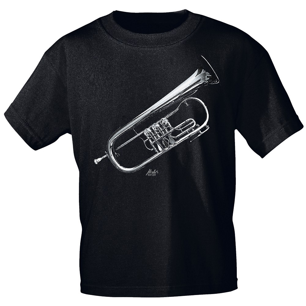 T- Shirt Flügelhorn M schwarz Rock You*