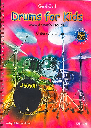 Carl, G. Drums for Kids Band 2+ CD* Carl, G. Drums for Kids Band 2+ CD*