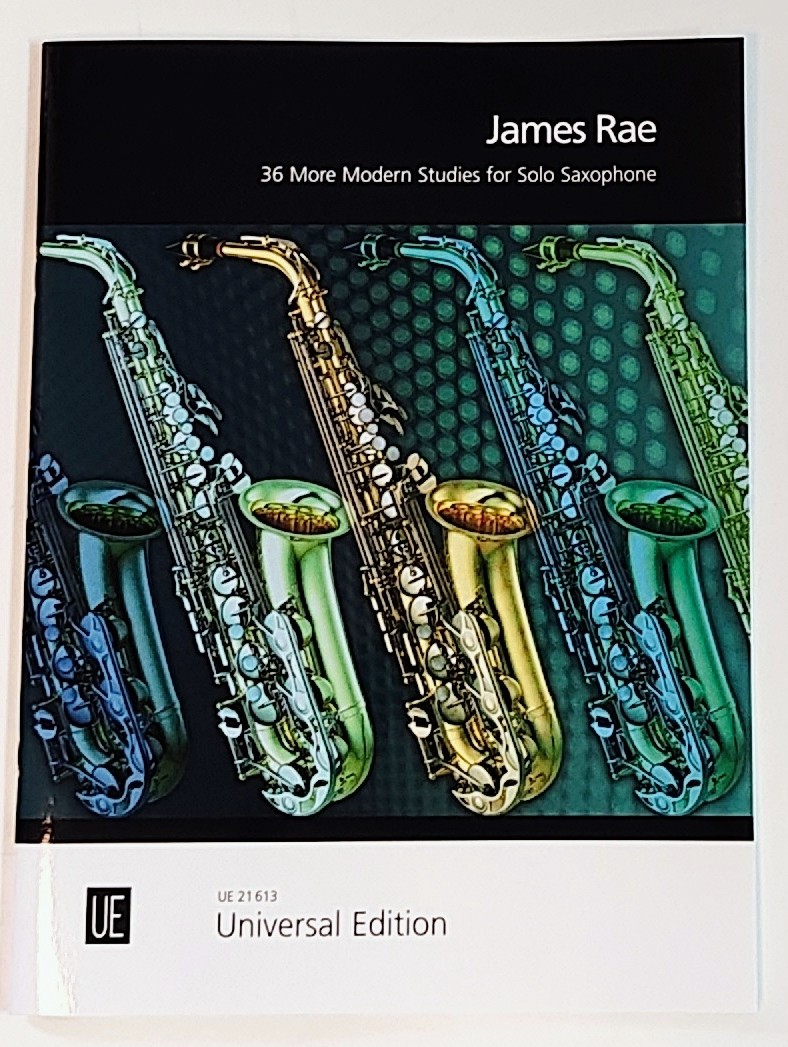 Rae, J. 36 more moderne Studien for Solo Saxophon*