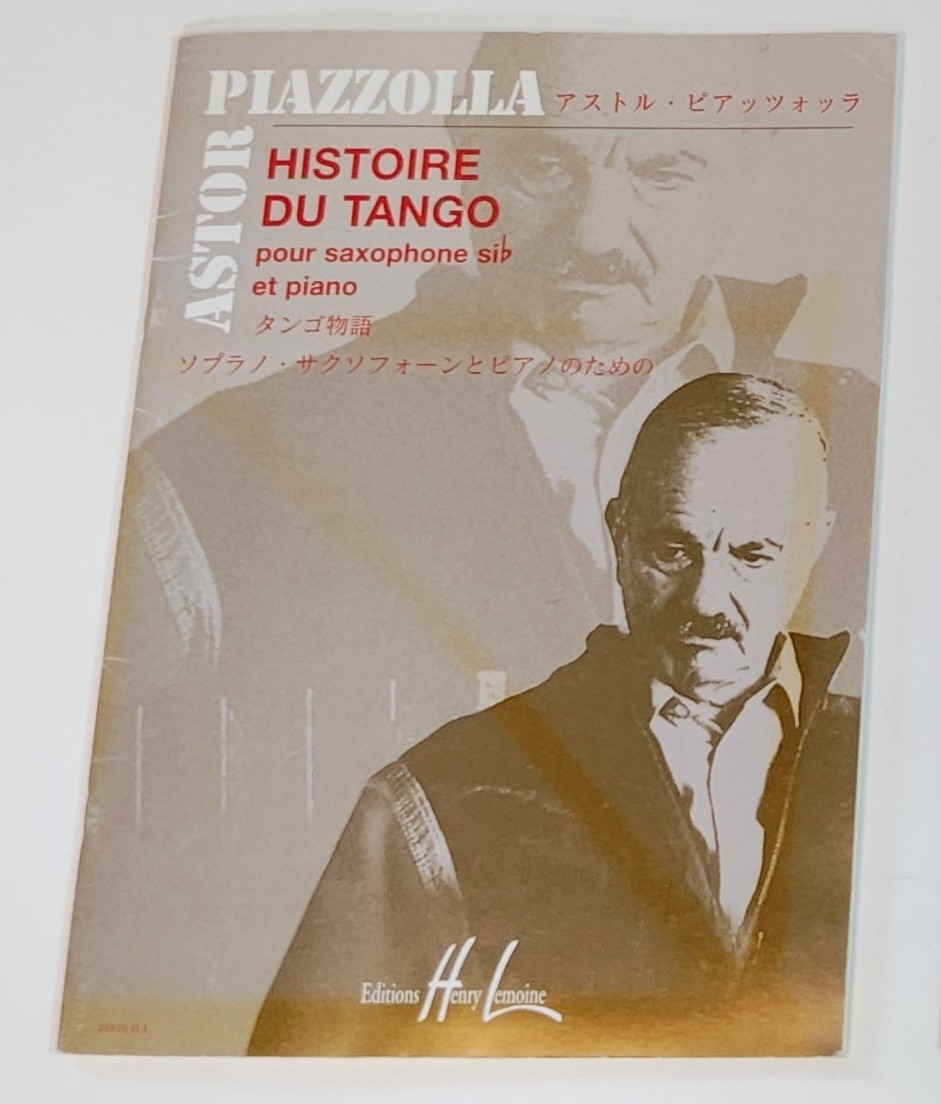 Piazzolla, A. Histoire du Tango Saxophone/Klavier*