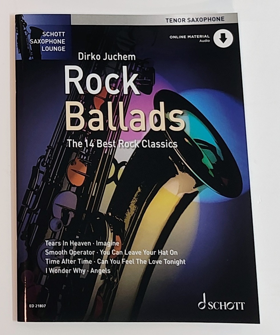 Juchem, D. Sax Lounge Rock Ballads TS/Klav+ online audio*