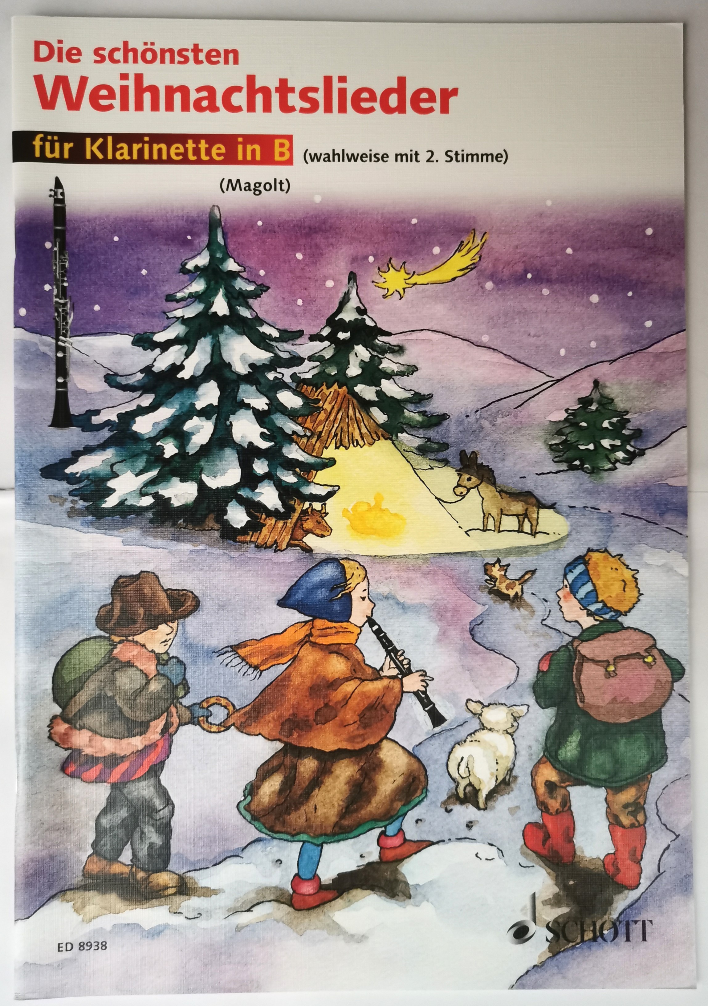 Die schönsten Weihnachtslieder für B-Klarinette*